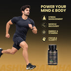 MYOLABZ Organic Ashwagandha Supplement Tablets – 1200 mg Per Serving – USDA Certified Organic – Supports Stress Management & Muscle Recovery – 60 Tablets