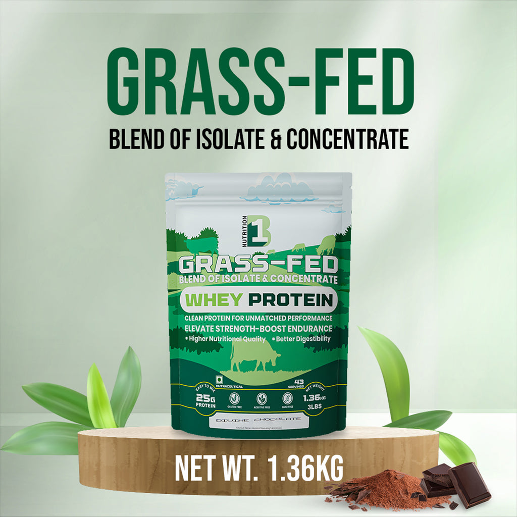 B1 Nutrition Grass-Fed Whey Protein 1.36kg | Isolate Concentrate