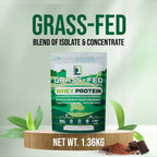 B1 Nutrition Grass-Fed Whey Protein 1.36kg | Isolate Concentrate