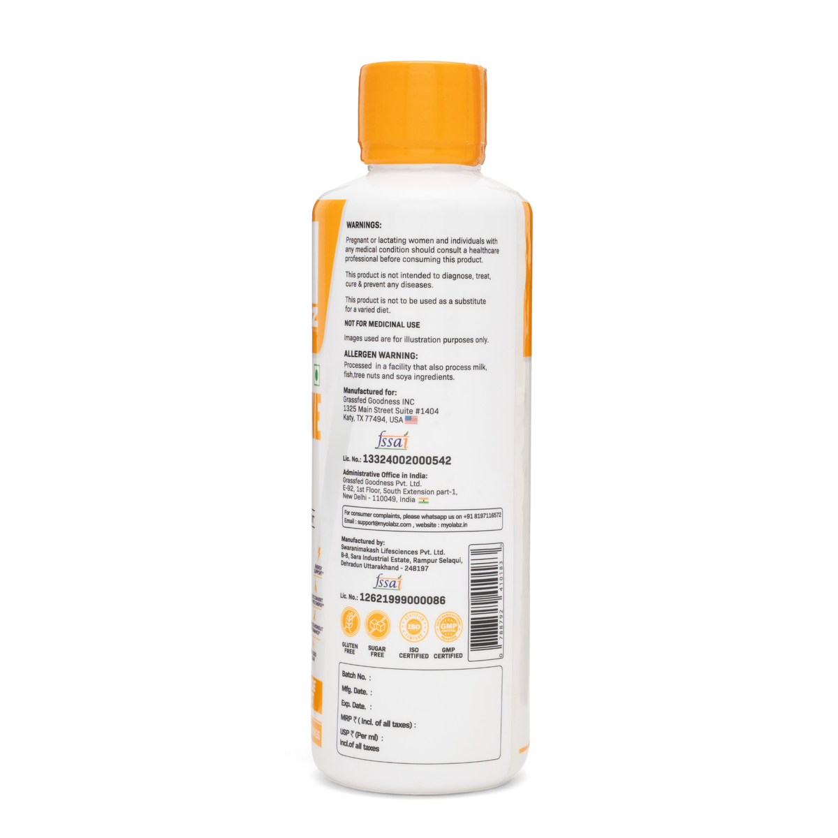 L Carnitine Orange Flavour