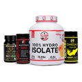 3-PRODUCT ROCK BOTTOM RIPPED PROTEIN — U.S. Farm ISO Ripped Whey 4 LB (Mango Flavour) × 1 • B1 Nutrition Alpha Ripped 2 KG (Mango Flavour) × 1 • Maverick Nutrition Isolate Ripped 2 KG (Chocolate Flavour) × 1