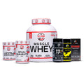 23 Product US Farm Muscle Stack – Muscle Whey, BCAA + EAA + Glutamine, Creatine, Multivitamin, Omega-3 & Myocore | Complete Muscle Building & Strength Support Deal