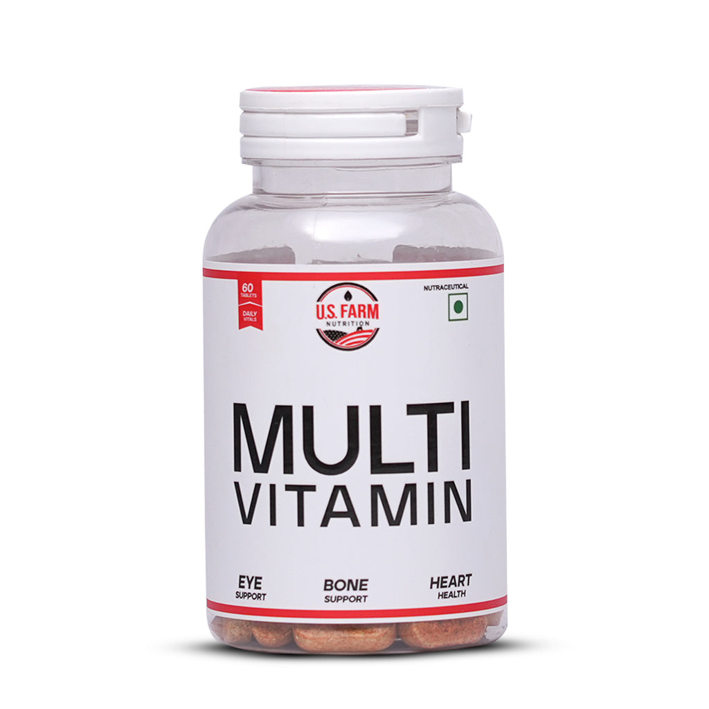 U.S. Farm Multivitamin Tablets (60 Tablets) | Daily Vital Nutritional Support