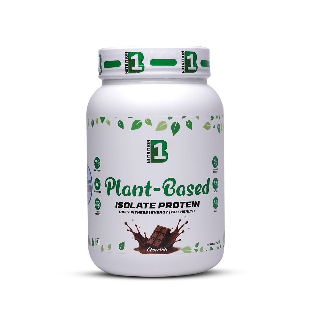 B1 Nutrition Plant-Based Isolate Protein 1kg | Vegan Protein