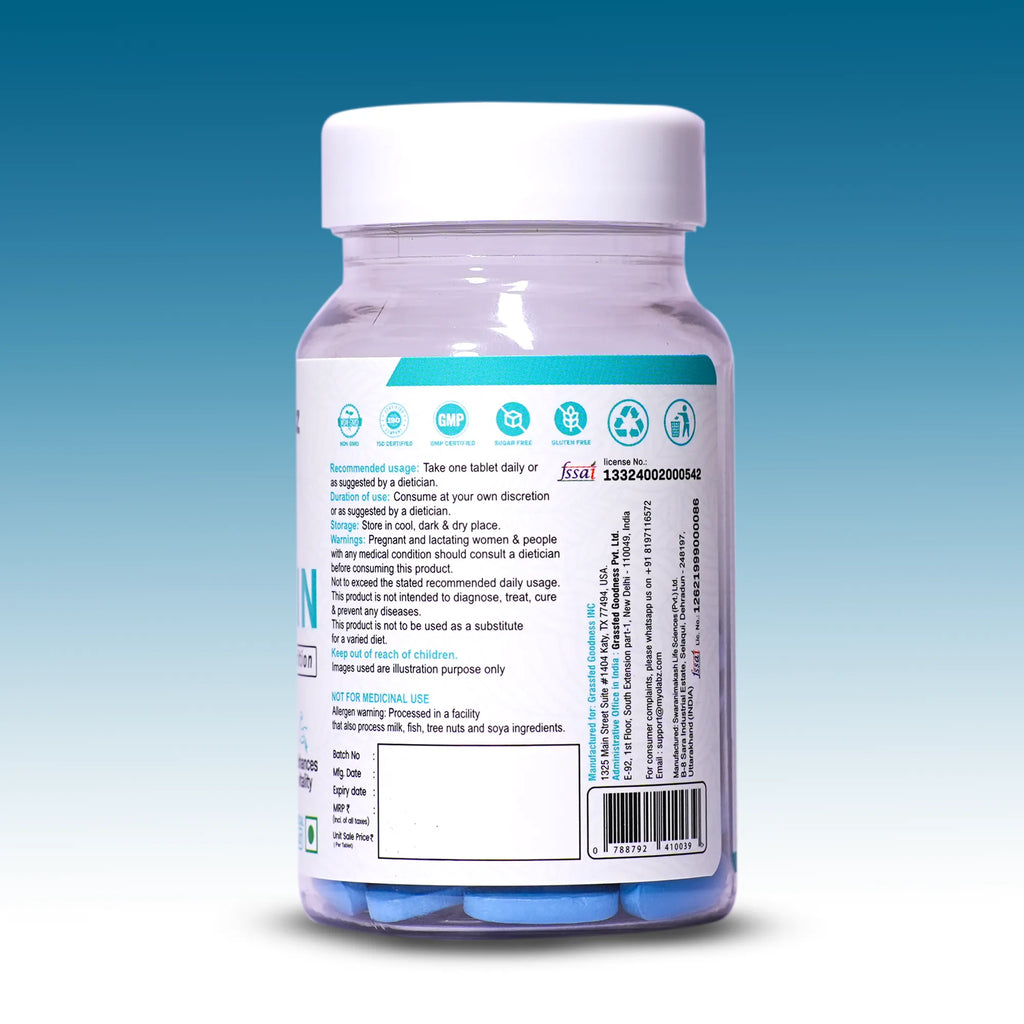 Myolabz Multivitamin Tablets – Complete Daily Nutrition (60 Tablets)