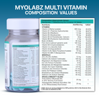 Myolabz Multivitamin Complete Daily Nutrition Blue | 30 Tablets