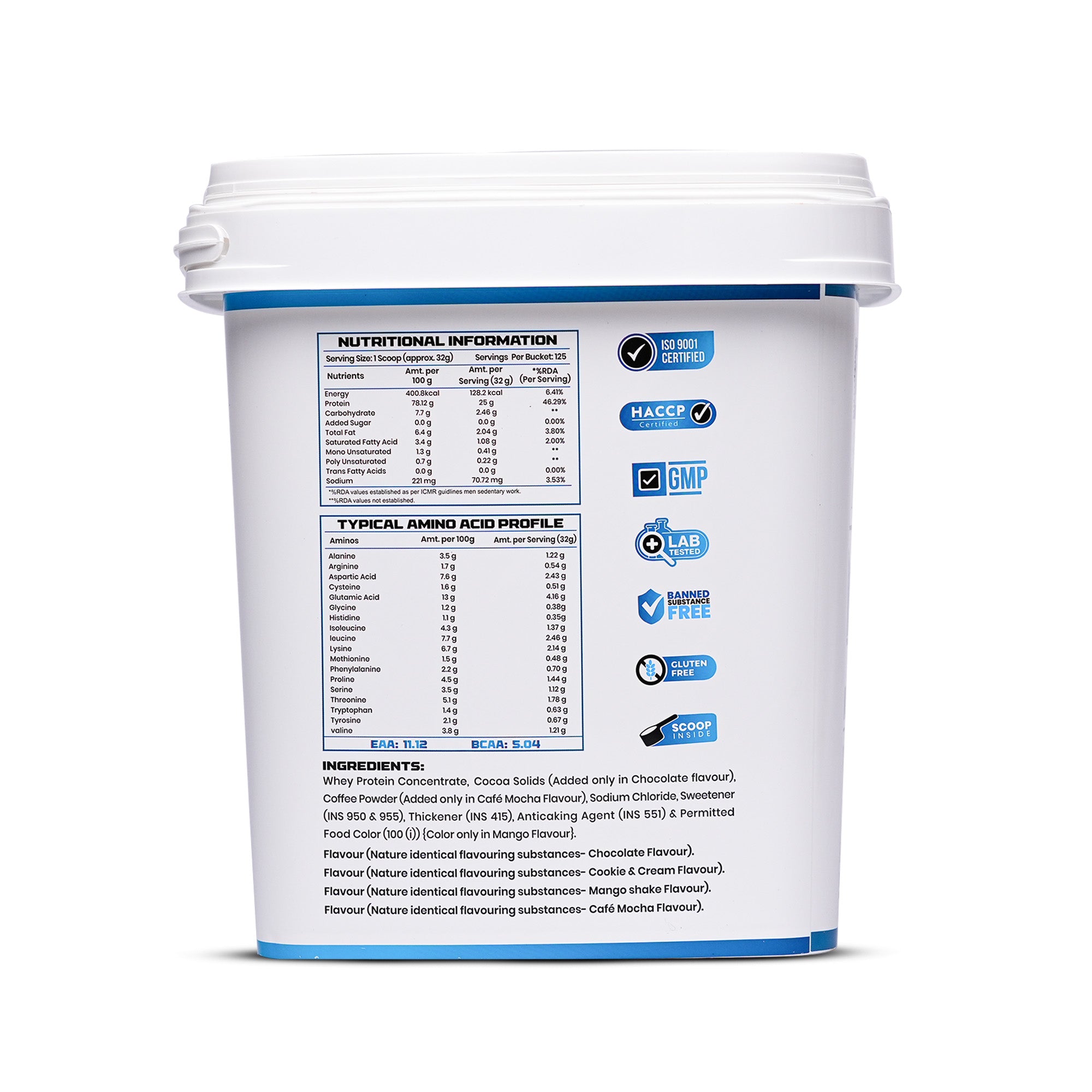 B1 Ultra Whey Protein 4kg | 125 Servings (Chocolate)