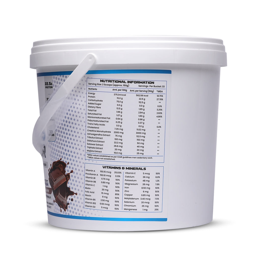 B1 Nutrition Mass Gainer 5kg | High Protein Weight Gainer