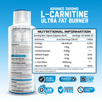 B1 Nutrition L-Carnitine Advance 3500 mg Liquid (450 ml, 30 Servings)