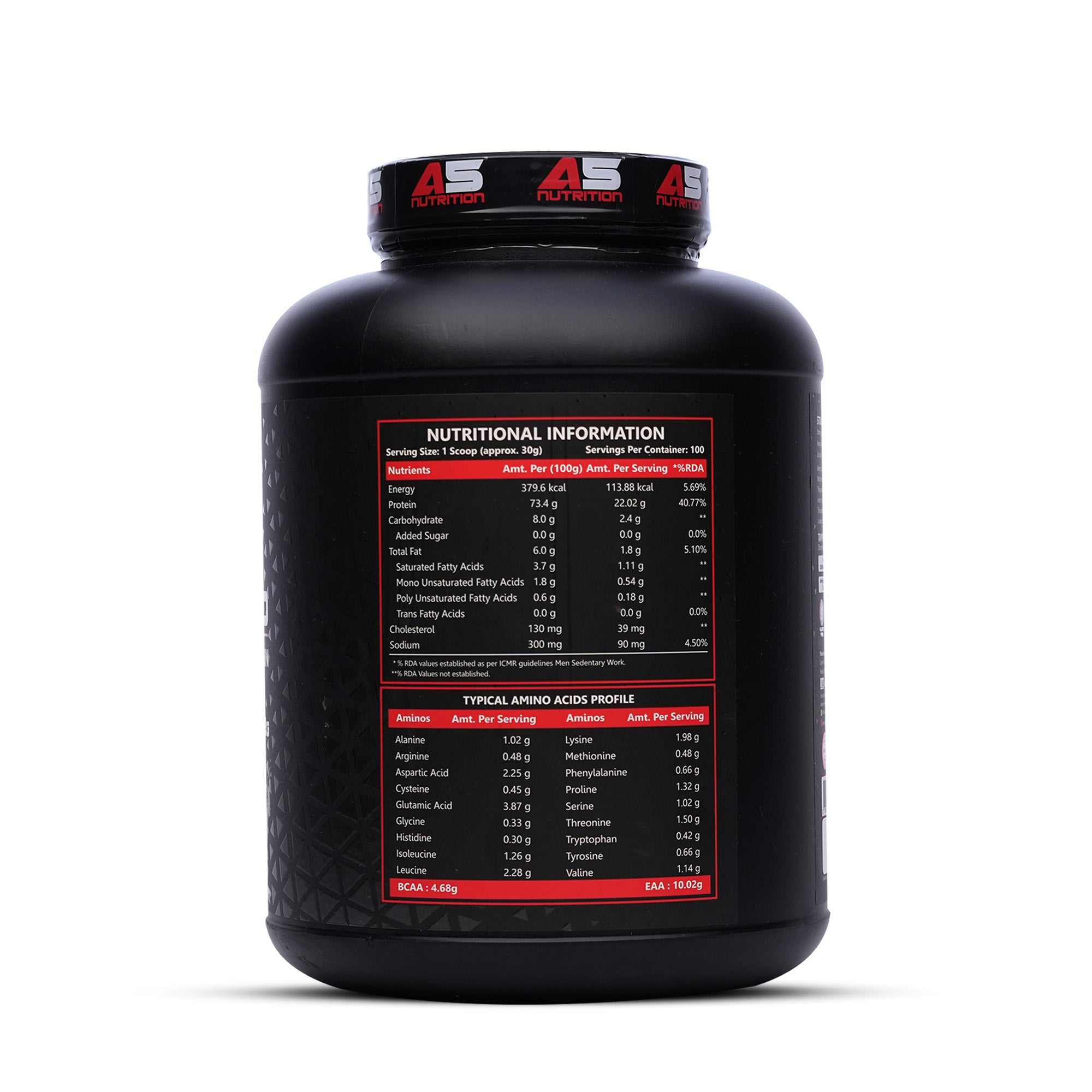 A5 Nutrition Whey Blend Protein (3 kg, 100 Servings) | Chocolate Flavour | Whey Concentrate & Isolate