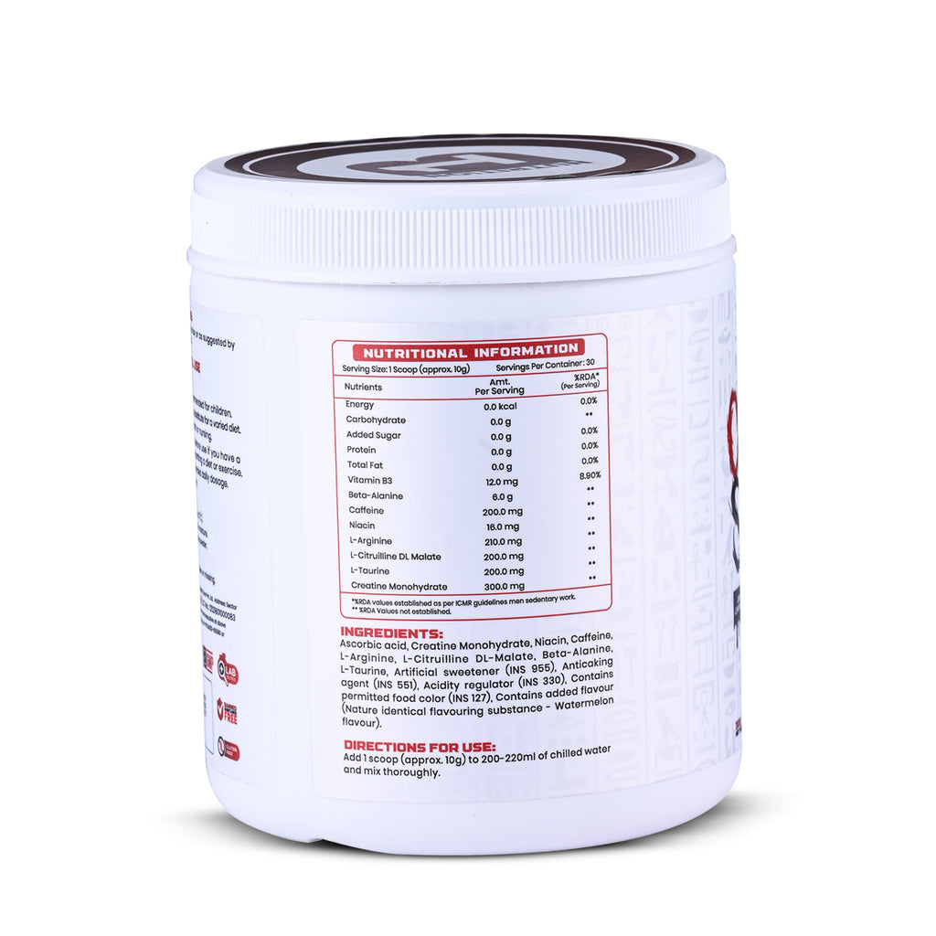 B1 Nutrition Cursed Sphinx Pre-Workout 300g | High Energy Formula