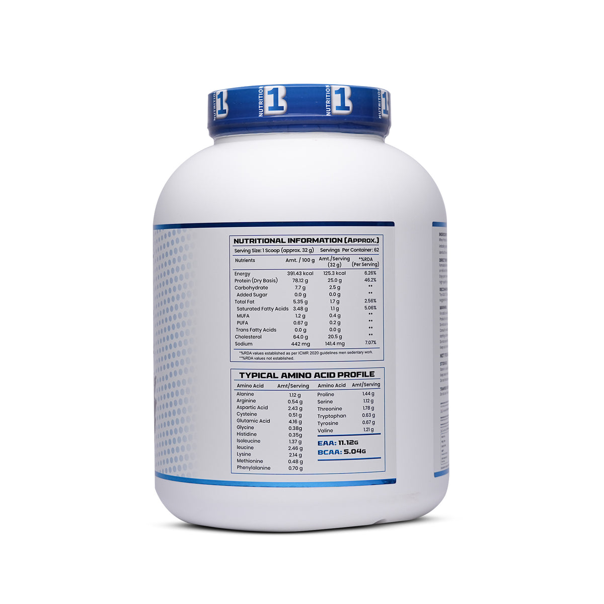 7 Product Complete Nutrition Combo – 2 Whey Protein + Mass Gainer, Moringa, Ashwagandha, Omega-3 & Multivitamin