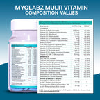 Myolabz Multivitamin Tablets – Complete Daily Nutrition (60 Tablets)
