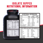 Maverick Nutrition Isolate Ripped Whey Protein 2kg (Chocolate Ecstasy) | 30g Protein | 47 Servings