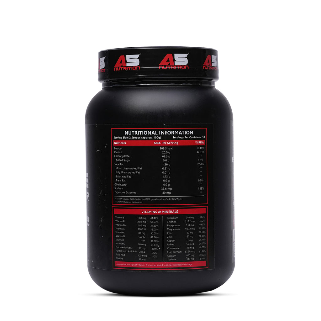 A5 Nutrition Massive Lean Gainer 1kg | 10 Servings Chocolate