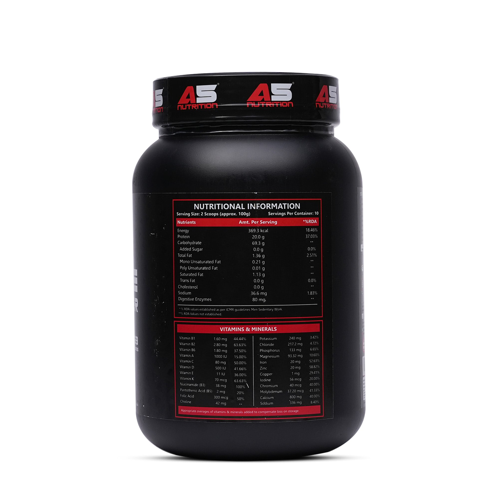 A5 Nutrition Massive Lean Gainer 1kg | 10 Servings Chocolate