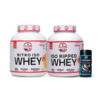 10-PRODUCT U.S. Farm Nitro Iso Bulk Blast — U.S. Farm Nitro Iso Whey 4 LBS × 4 • U.S. Farm Iso Ripped Whey 4 LBS × 1 • MyoLabz Vitamin D3 + K2 × 5