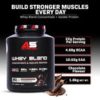 A5 Nutrition Whey Blend Protein 1.8kg | 60 Servings Chocolate
