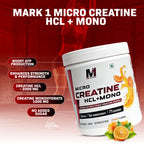 Mark1 Nutrition Micro Creatine HCL + Mono 250g Orange Flavour