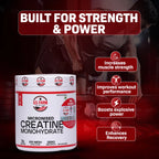 U.S. Farm Micronised Creatine Monohydrate (60 Servings, 180g) | Unflavoured