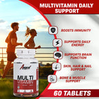American Fit Labs Multi Vitamin (60 Tablets) | Daily Energy, Immunity & Wellness Support