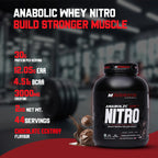 Maverick Anabolic Whey Nitro – 2kg (44 Servings) | Chocolate Ecstasy Flavour