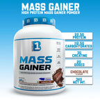 B1 Nutrition Mass Gainer Powder (3 kg, 20 Servings) | Chocolate & Mango Flavours