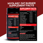 Myolabz Fat Burner Capsules | Dietary Supplement for Metabolic Support