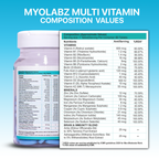 Maverick Amino Stack – EAA + BCAA + Glutamine Powder & Flavoured Creatine Monohydrate (60 Servings) with MyoLabz Multivitamin Tablets | Pre/Post Workout Gym Supplement Combo for Muscle Recovery & Strength | Pack of 3