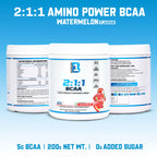 B1 Nutrition BCAA 2:1:1 Intra-Workout Drink (Watermelon Flavour, 200 g)