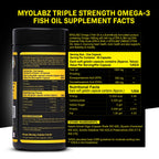 Myolabz Omega-3 Triple Strength Fish Oil Capsules (60 Capsules)