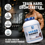 B1 Nutrition Mass Gainer 3kg | High Calorie Weight Gain Powder