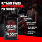 Maverick Bloody Aggression Pre-Workout (Watermelon, 44 Servings, 418g)