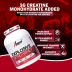 American Fit Labs Explosive Nitro Whey Protein (47 Servings, 2 kg) | Chocolate