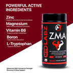Myolabz ZMA Capsules (90 Capsules) | Zinc, Magnesium, Vitamin B6, D3 and Boron