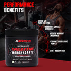 Maverick Nutrition Micronised Creatine Monohydrate (100g | 33 Servings) | Unflavoured | 3000 mg Creatine per Serving