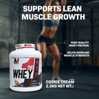 Mark1 Nutrition The Whey Protein 2.5kg | Chocolate & Cookie Cream Flavour