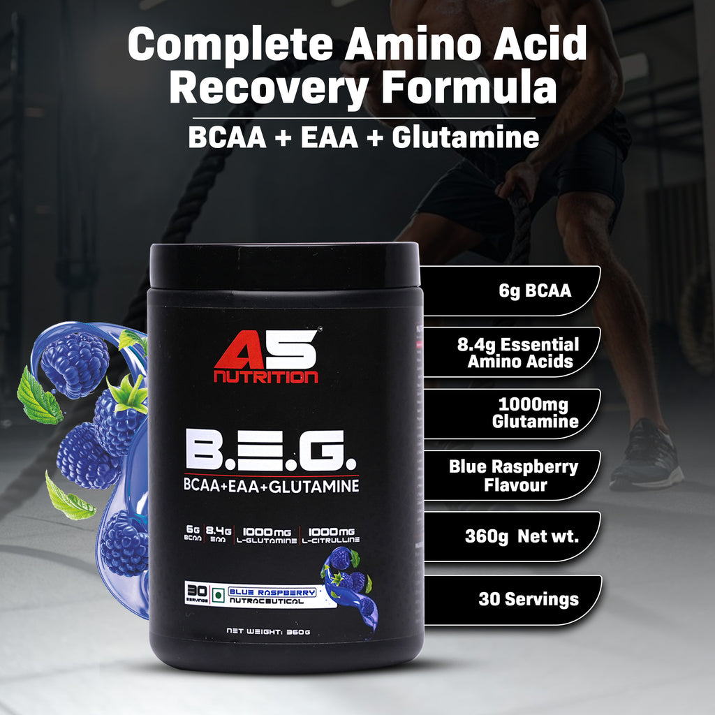 A5 Nutrition BEG BCAA EAA Glutamine 360g | 30 Servings Recovery