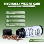 Myolabz MyoMass+ Weight Gain Supplement (60 Tablets)