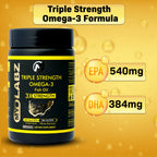 Myolabz Omega-3 Triple Strength Fish Oil Capsules (30 Capsules)