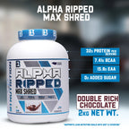 B1 Nutrition Alpha Ripped Max Shred Protein (2 kg, 48 Servings)
