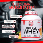 U.S. Farm Muscle Whey Protein (54 Servings, 4 lbs) | Alphonso Mango