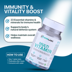 Myolabz Multivitamin Complete Daily Nutrition Blue | 30 Tablets