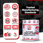 U.S. Farm Micronised Creatine Monohydrate (60 Servings, 180g) | Unflavoured