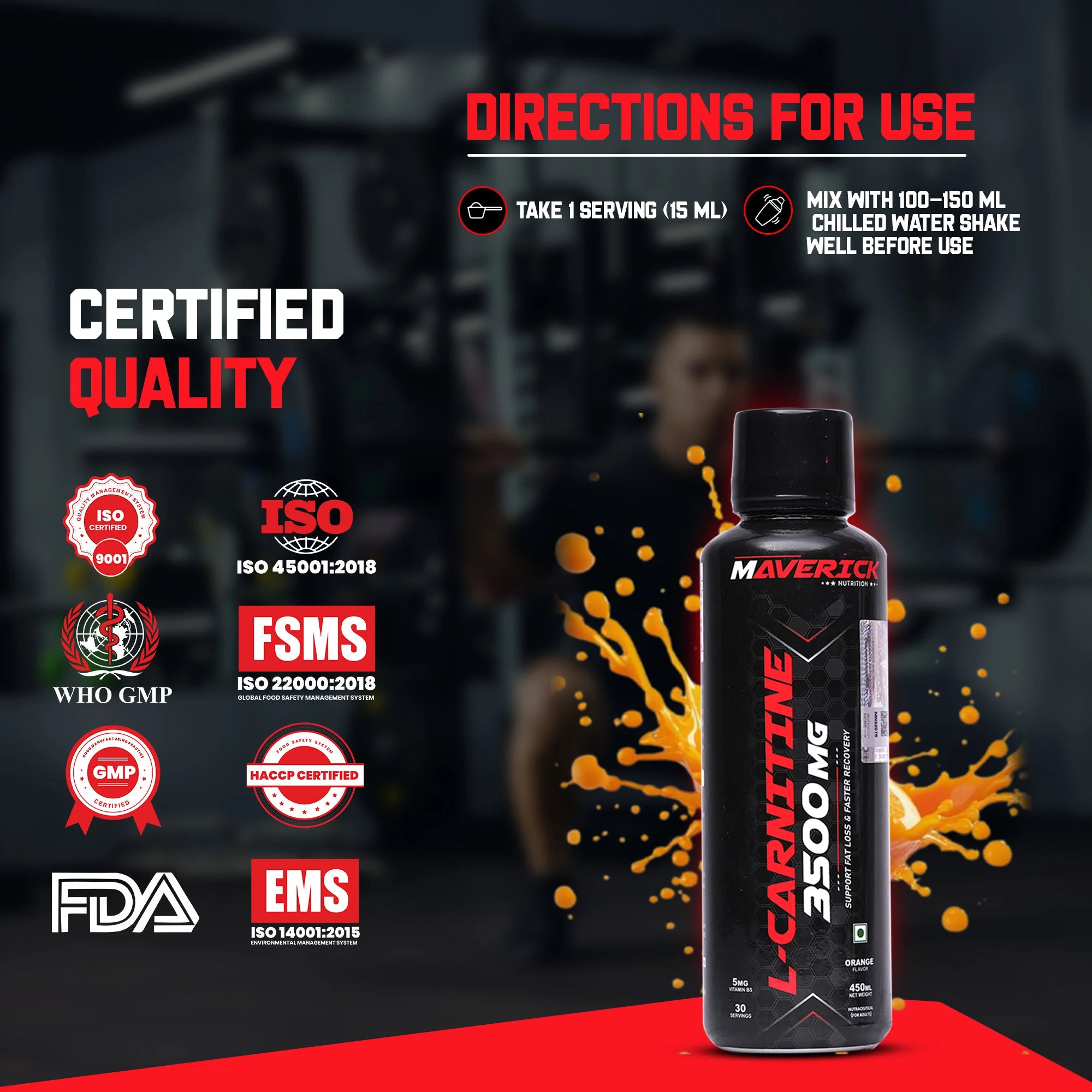 Maverick EAA + BCAA + Glutamine 300g | 7617mg EAA | 5000mg BCAA | 30 Servings