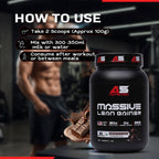 A5 Nutrition Massive Lean Gainer 1kg | 10 Servings Chocolate