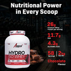 American Fit Labs Hydro ISO Whey (2kg) | 26g Protein | 58 Servings | Chocolate