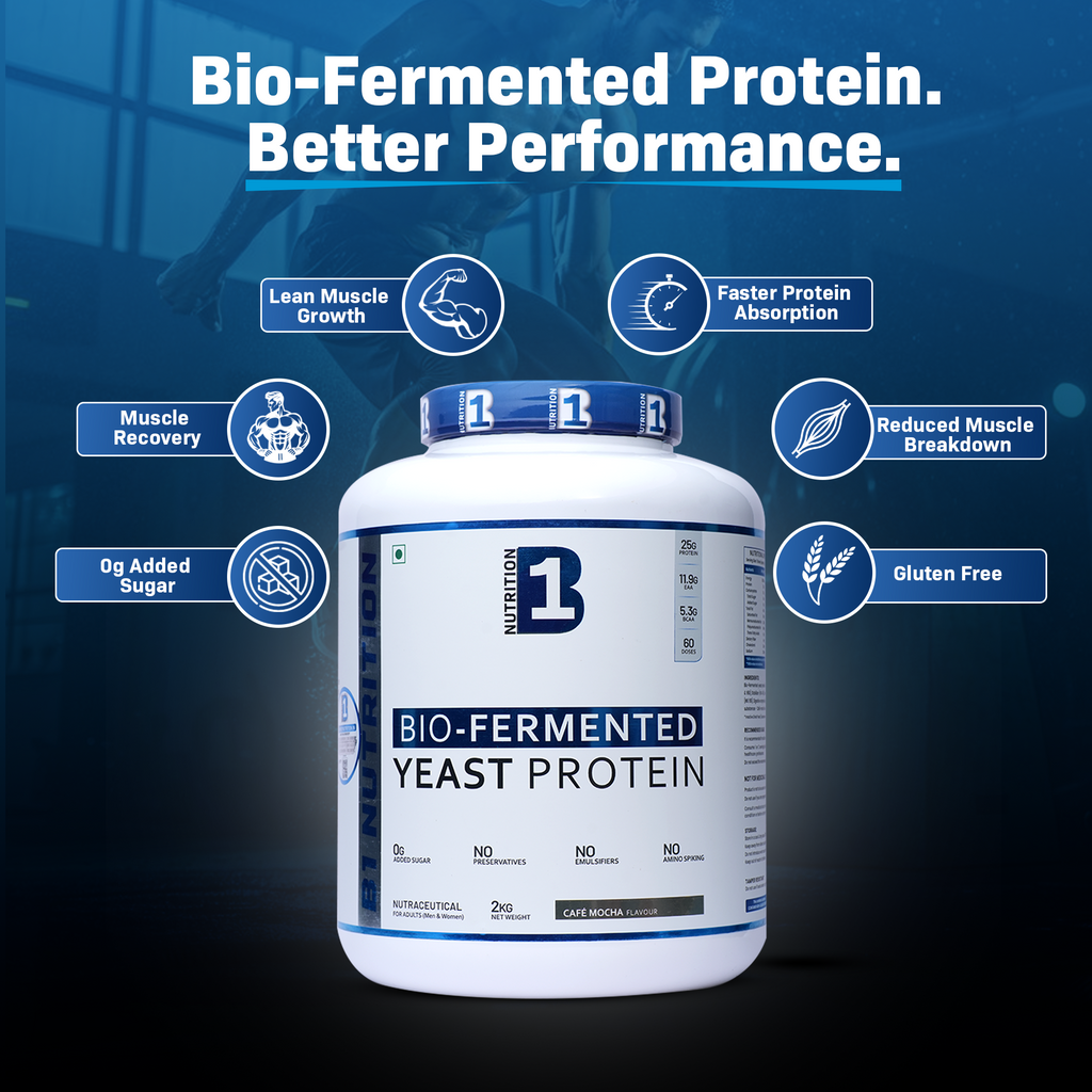 B1 Nutrition Bio-Fermented Yeast Protein 2kg | Plant-Based