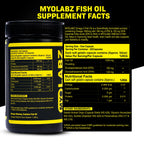 Myolabz Omega-3 Fish Oil Capsules | 1000 mg Fish Oil with EPA & DHA