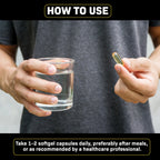 Myolabz Omega-3 Fish Oil Capsules | 1000 mg Fish Oil with EPA & DHA